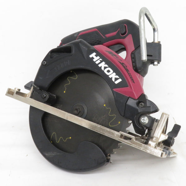 HiKOKI ハイコーキ マルチボルト36V対応 165mm コードレス丸のこ マルノコ フレアレッド 本体のみ C3606DA(SK) 中古美品
