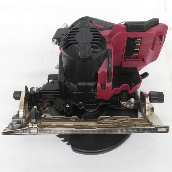 HiKOKI ハイコーキ マルチボルト36V対応 165mm コードレス丸のこ マルノコ フレアレッド 本体のみ C3606DA(SK) 中古美品