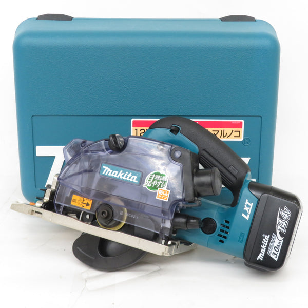 makita マキタ 14.4V 3.0Ah 125mm 充電式防じんマルノコ ケース・充電器・バッテリ1個セット ノコ刃なし KS521DRF 未使用品