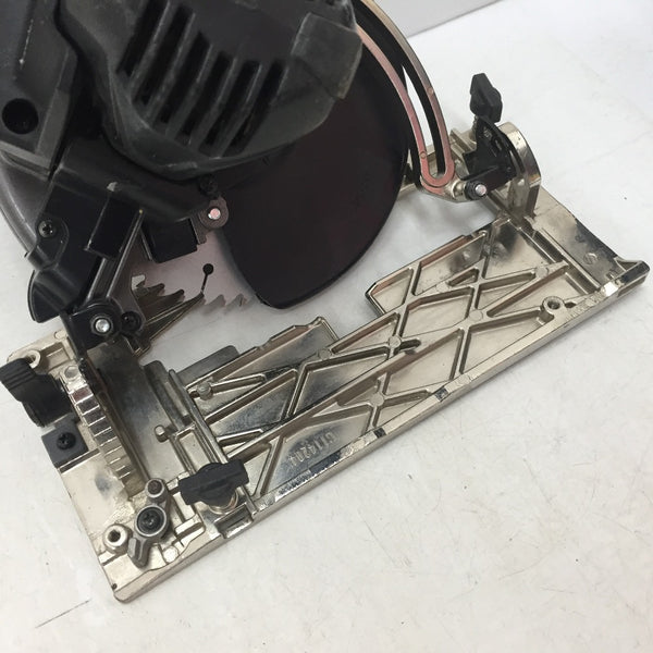 日立工機 HiKOKI ハイコーキ マルチボルト36V対応 165mm コードレス丸のこ マルノコ ストロングブラック 本体のみ 傾斜用ちょうナット欠品 C3606DA 中古