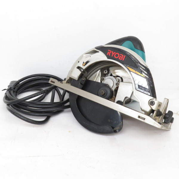 RYOBI KYOCERA 京セラ 100V 165mm 電子丸ノコ マルノコ 本体のみ ノコ刃欠品 W-661ED 中古