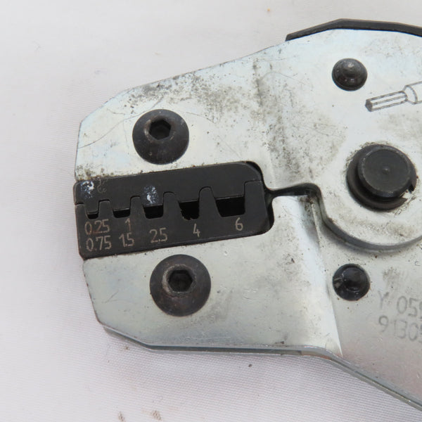 PHOENIX CONTACT フェニックスコンタクト 圧着工具 フェルール用 CRIMPFOX6 適用範囲0.25~6.0mm2 1212034 中古