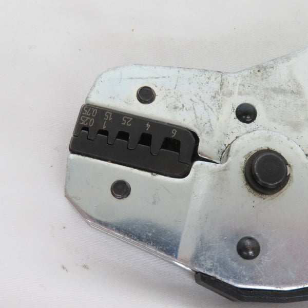 PHOENIX CONTACT フェニックスコンタクト 圧着工具 フェルール用 CRIMPFOX6 適用範囲0.25~6.0mm2 1212034 中古