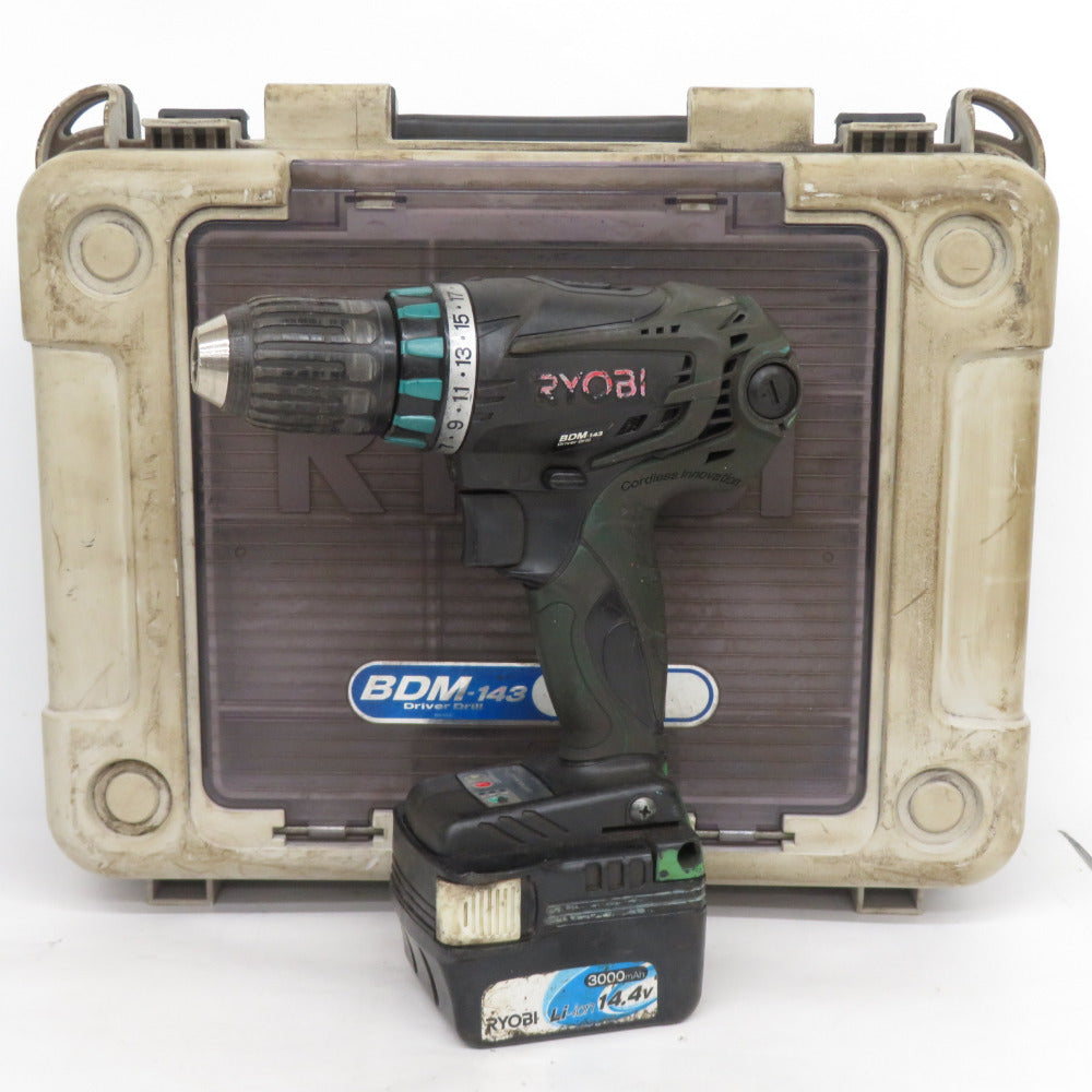 RYOBI KYOCERA 京セラ 14.4V 3.0Ah 充電式ドライバドリル ケース