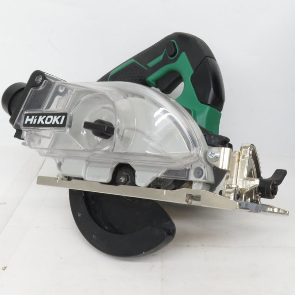 HiKOKI ハイコーキ マルチボルト36V対応 125mm コードレス集じん丸のこ マルノコ 本体のみ ケース付 ノコ刃なし C3605DYA 中古美品