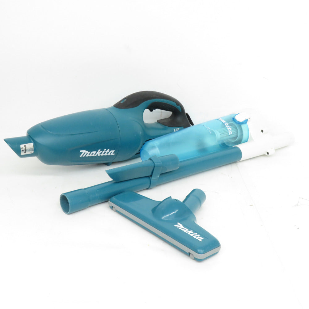 makita マキタ 18V対応 充電式クリーナ カプセル式 トリガスイッチ 青 本体のみ サイクロンユニット付 CL180FD 中古 【工具専門店 テイクハンズ金沢野々市店】 makita マキタ 18V対応 充電式クリーナ カプセル式 トリガスイッチ 青