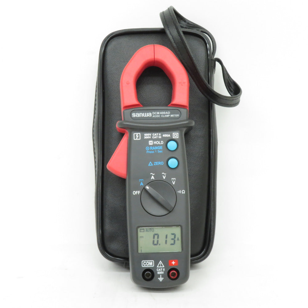 SANWA AC/DC デジタルクランプメーター DCM400AD DCM400AD クランプ