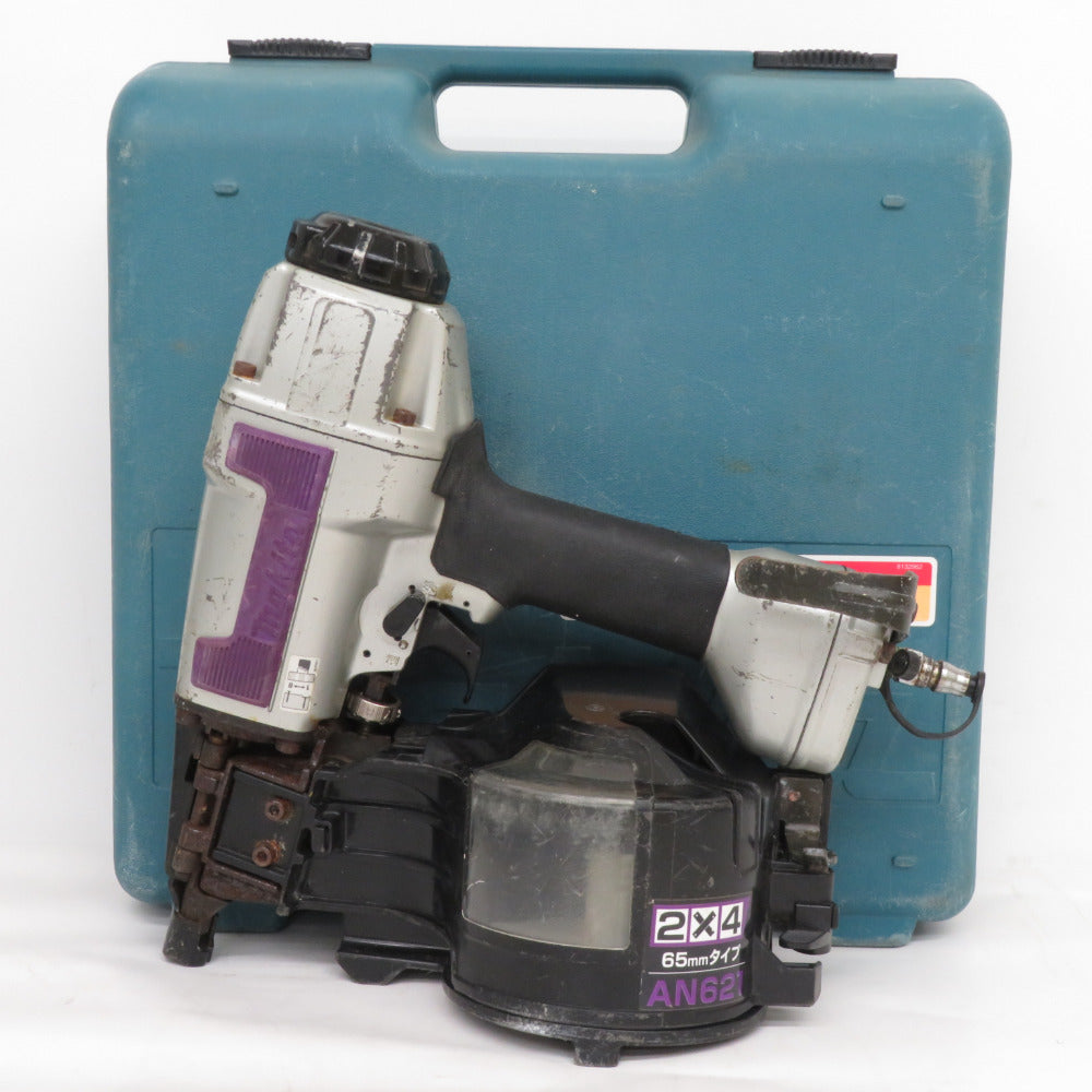 makita マキタ 65mm エア釘打 ケース付 AN621 中古 【工具専門店 テイクハンズ金沢野々市店】 makita マキタ 65mm エア釘打 ケース付 AN621 中古 | テイクハンズ金沢