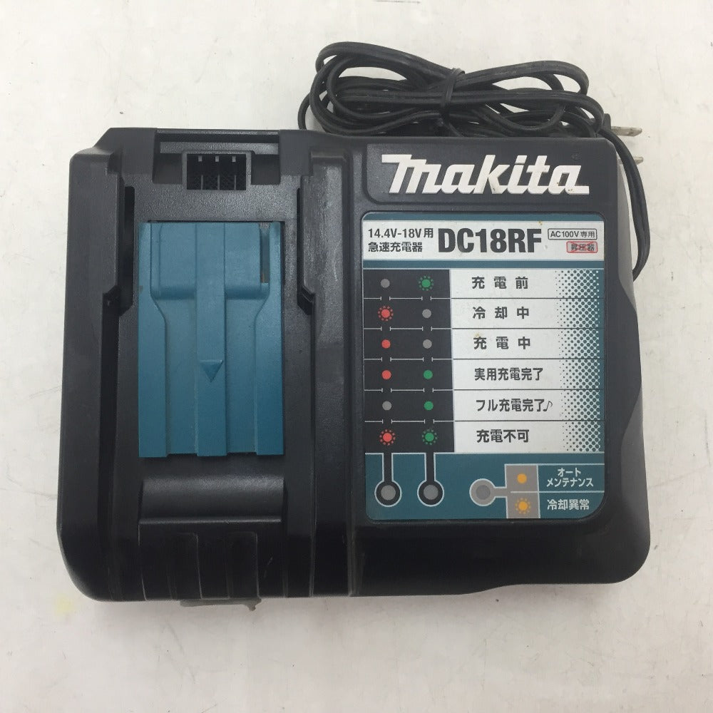 makita マキタ 14.4~18V 急速充電器 本体のみ DC18RF JPADC18RF 中古 makita マキタ 14.4~18V 急速充電器 本体のみ DC18RF JPADC18RF 中古