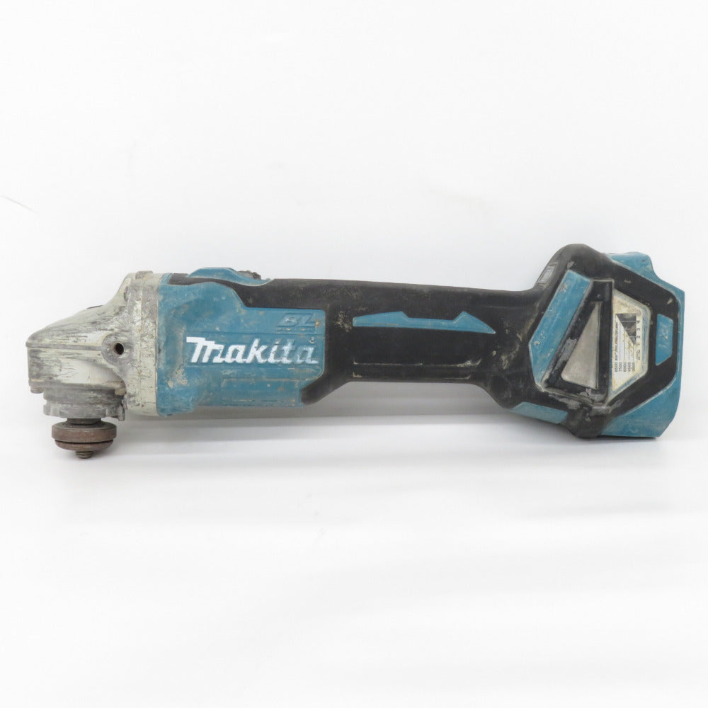 makita マキタ 14.4V対応 100mm 充電式ディスクグラインダ スライドスイッチ 本体のみ 安全カバー・ロックナットレンチ欠品 GA410D 中古 【工具専門店 テイクハンズ金沢野々市店】 makita マキタ 14.4V対応 100mm 充電式ディスクグラインダ スライド