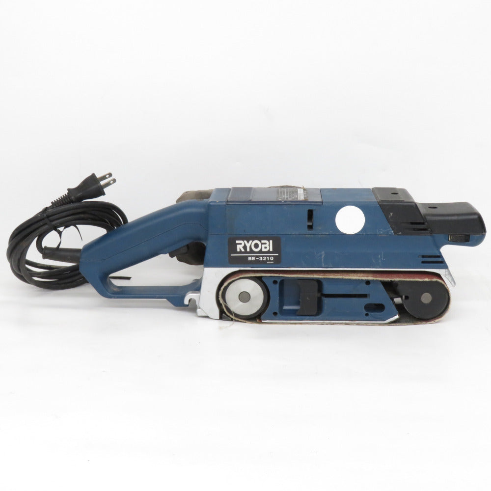 RYOBI KYOCERA 京セラ 100V 76×533mm ベルトサンダ 集じん袋小さい穴あり BE-3210 中古 【工具専門店 テイクハンズ金沢野々市店】 RYOBI KYOCERA 京セラ 100V 76×533mm ベルトサンダ 集じん袋小さい穴