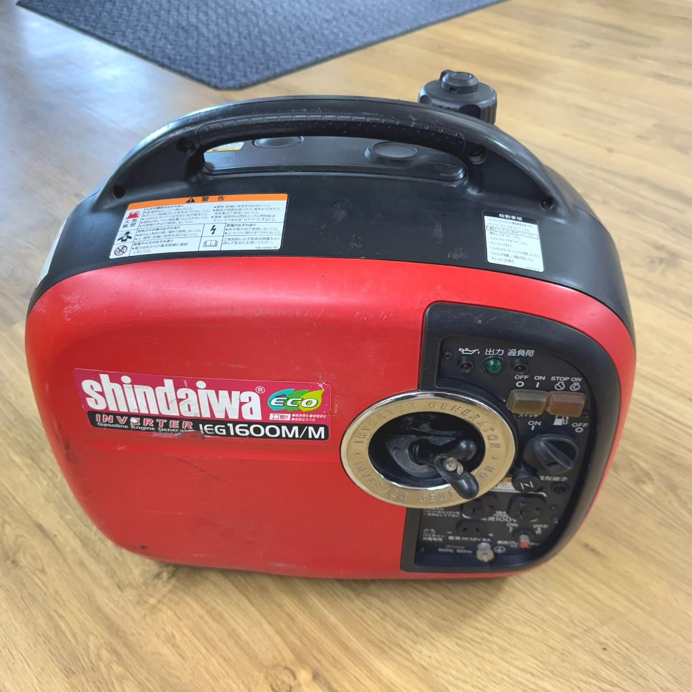 未使用 やまびこ shindaiwa IEG1600M/M 防音型 エンジン発電機 低騒音 N4071522 未使用 やまびこ 新ダイワ iEG1600M 防音型 インバーター 発電機