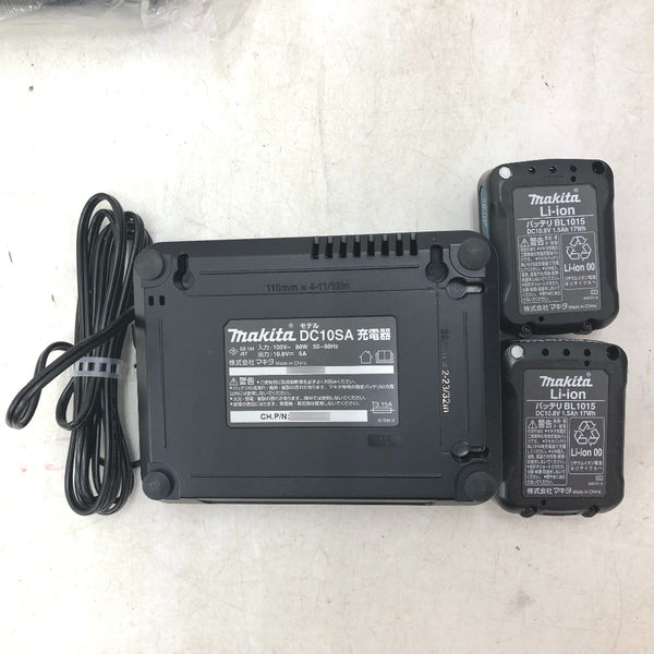 makita マキタ 10.8V 1.5Ah コンボキット 充電式 インパクトドライバ+マルチツール 充電器・バッテリ2個セット CK1007 未使用品