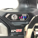 日立工機 HiKOKI ハイコーキ マルチボルト36V 2.5Ah コードレスインパクトドライバ ストロングブラック ケース・充電器・バッテリ2個セット WH36DA(2XPB) 中古美品