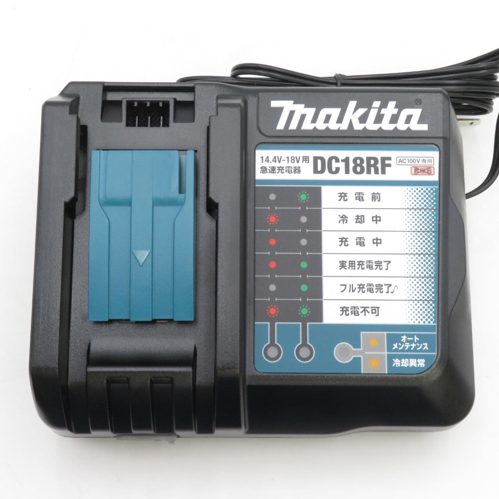 makita マキタ 14.4~18V 急速充電器 純正品 本体のみ DC18RF makita マキタ 14.4~18V 急速充電器 純正品 本体のみ DC18RF