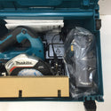 makita (マキタ) 14.4V 6.0Ah 125mm 充電式マルノコ 無線連動対応 ケース・充電器・バッテリ1個・鮫肌チップソーセット HS473DRG 未使用品