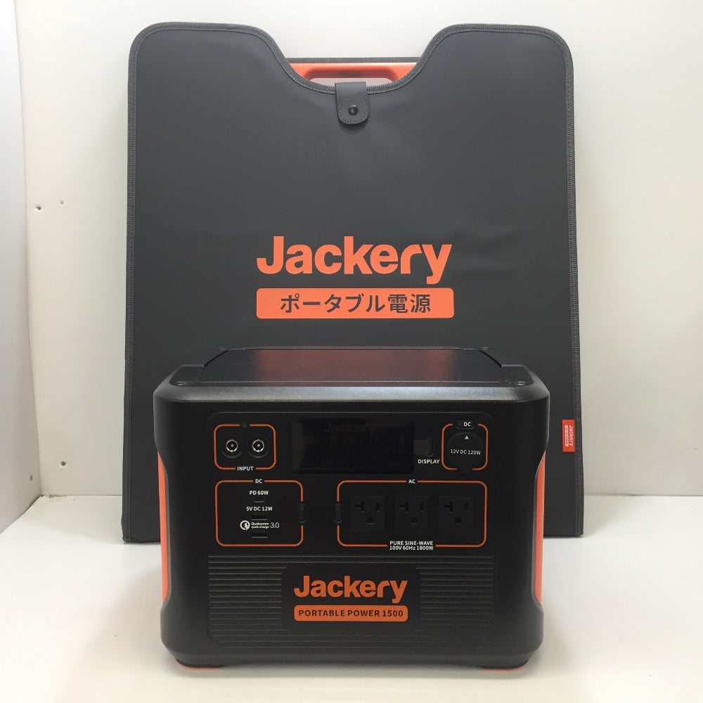 Jackery ジャクリ ポータブル電源 1500 PTB152＆200W ソーラーパネル ...