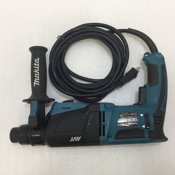 makita (マキタ) 100V 26mm ハンマドリル 3モード SDSプラスシャンク ケース付 HR2631F 中古