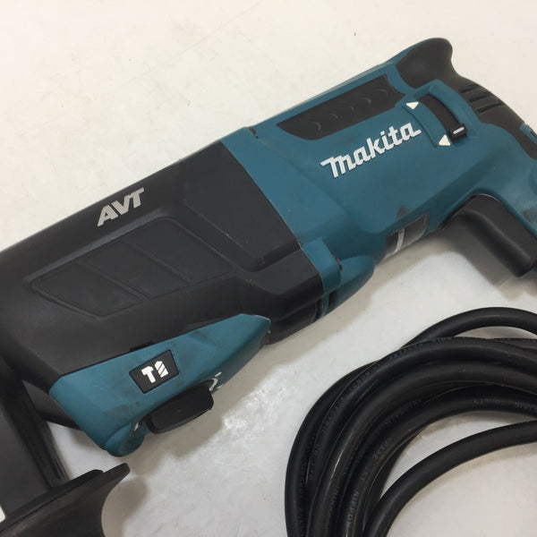 makita (マキタ) 100V 26mm ハンマドリル 3モード SDSプラスシャンク ケース付 HR2631F 中古