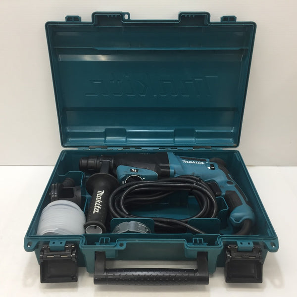 makita (マキタ) 100V 26mm ハンマドリル 3モード SDSプラスシャンク ケース付 HR2631F 中古