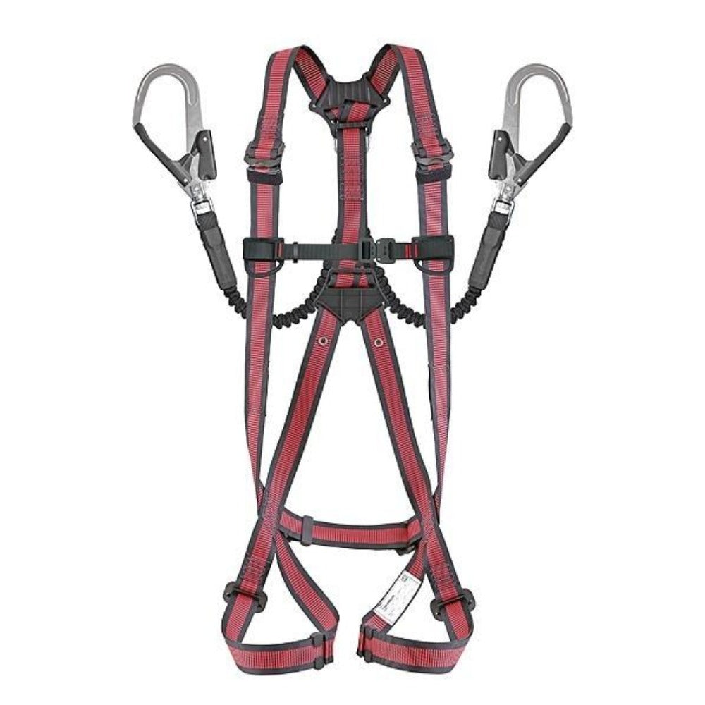 TAJIMA タジマ TJMデザイン SEGハーネスセット ランヤード一体型フルハーネス 蛇腹式ダブルランヤード Mサイズ 新規格 A1GSMJR-WL2BK 未着用品 【工具専門店 テイクハンズ金沢野々市店】 TAJIMA タジマ TJMデザイン SEGハーネスセット ランヤード一体型フル