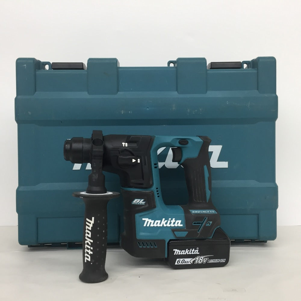 makita (マキタ) 18V 6.0Ah 17mm 充電式ハンマドリル SDSプラス