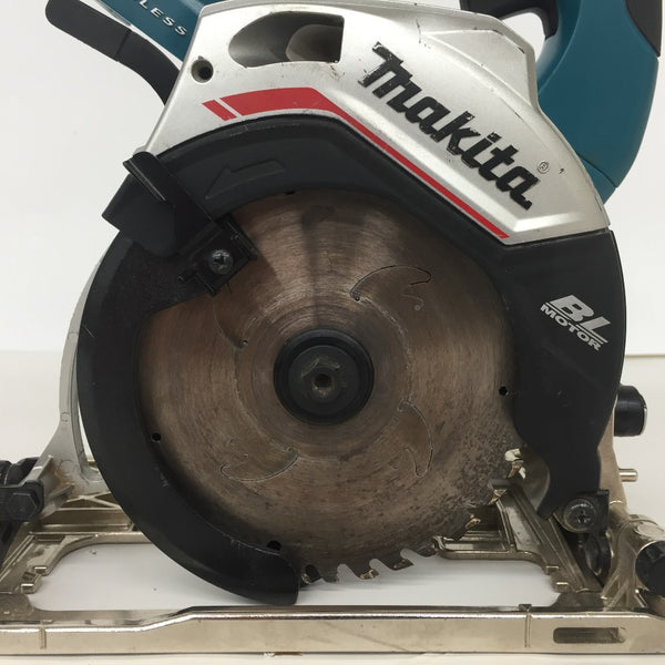 makita (マキタ) 18V対応 125mm 充電式マルノコ 青 本体のみ HS474D 中古美品