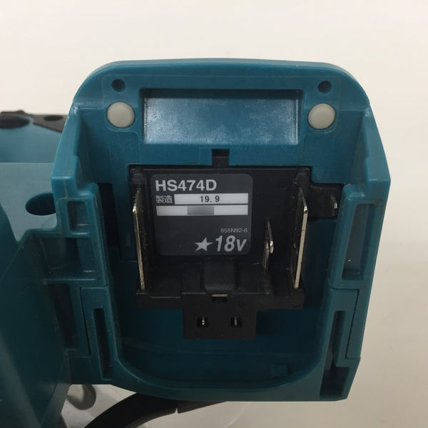 makita (マキタ) 18V対応 125mm 充電式マルノコ 青 本体のみ HS474D 中古美品