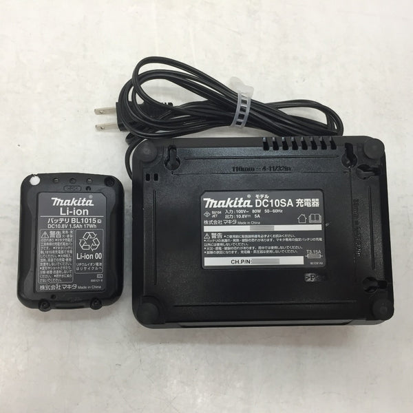 makita (マキタ) 10.8V 1.5Ah 85mm 充電式マルノコ 充電器・バッテリ1個セット HS301DSH 中古
