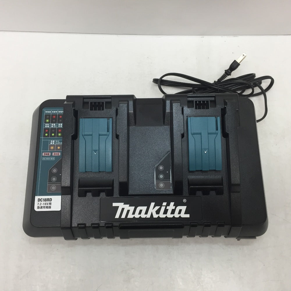 makita (マキタ) 7.2～18V Ni-MH＆Li-ion対応 2口急速充電器 DC18RD 美 