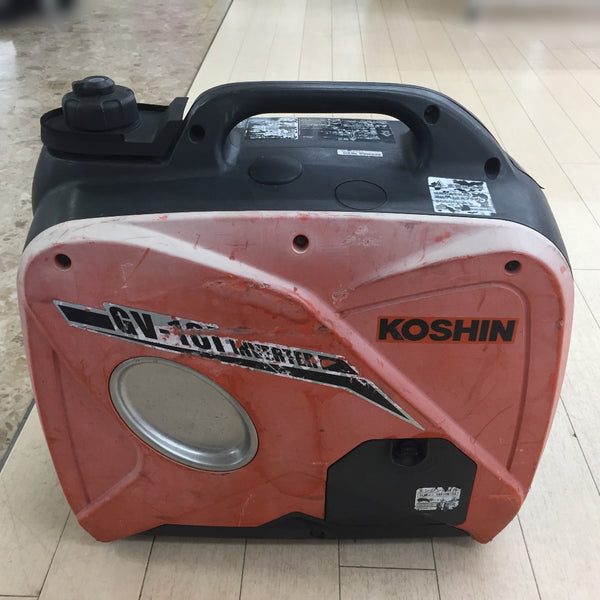 KOSHIN 工進 1.6kVA インバーター発電機 屋外用 GV-16i 中古