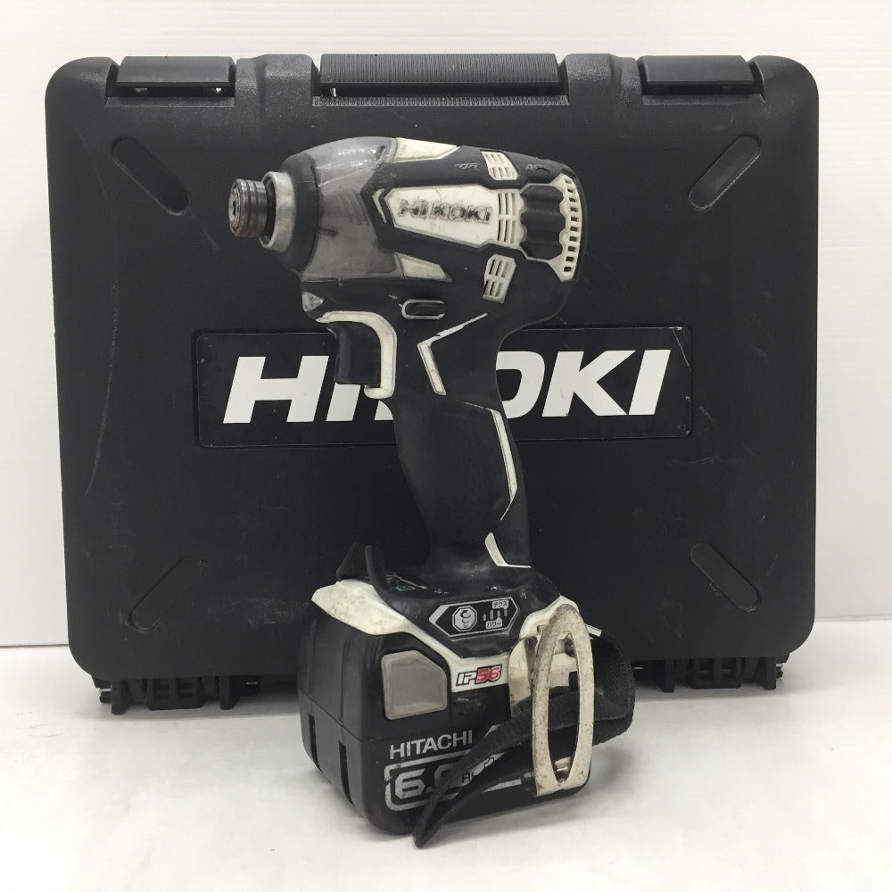 HiKOKI ハイコーキ 14.4V 6.0Ah コードレスインパクトドライバ 白
