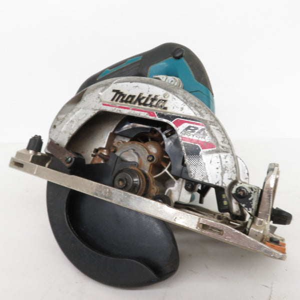 makita (マキタ) 18V対応 165mm 充電式マルノコ 青 本体のみ ノコ刃なし HS631D 中古