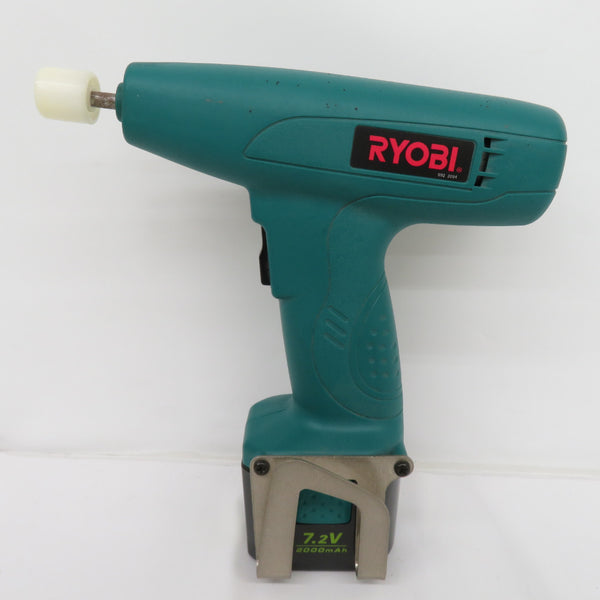 RYOBI KYOCERA 京セラ 7.2V 2.0Ah Ni-Cd 充電式タイルパッチ ケース・充電器・バッテリ2個セット BTP-721 中古美品