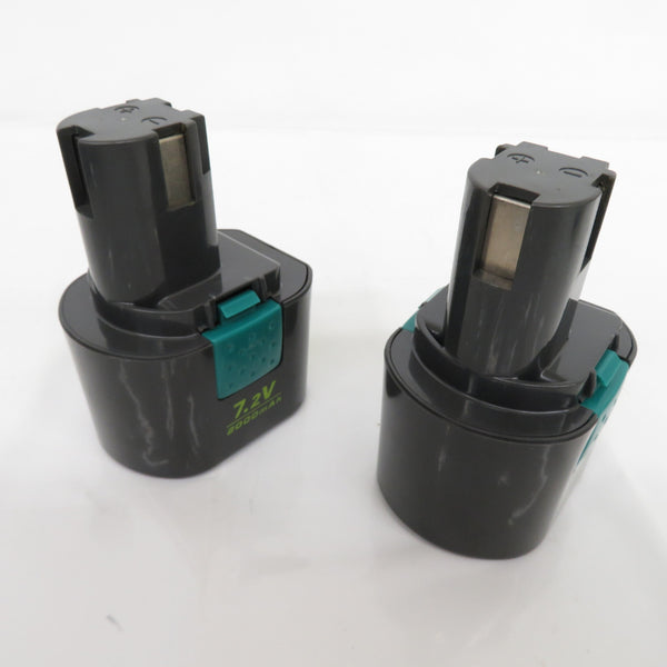 RYOBI KYOCERA 京セラ 7.2V 2.0Ah Ni-Cd 充電式タイルパッチ ケース・充電器・バッテリ2個セット BTP-721 中古美品