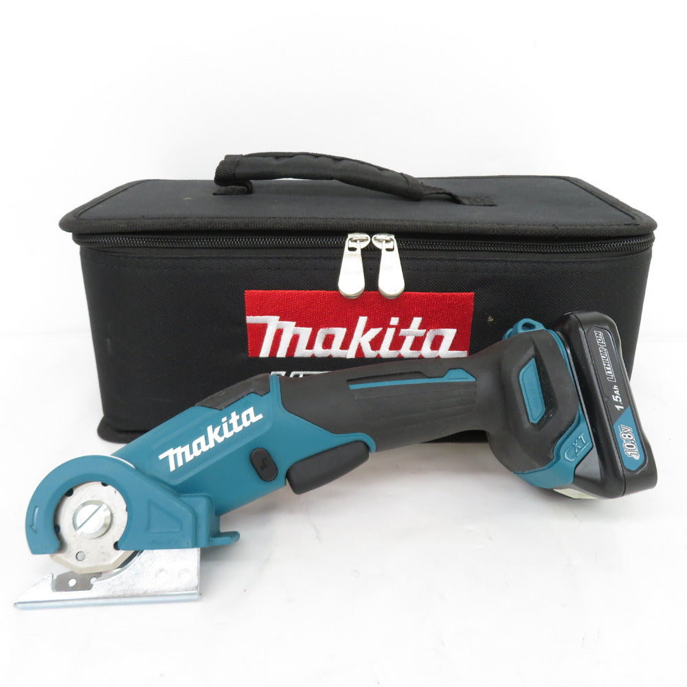 makita (マキタ) 10.8V 1.5Ah 6mm 充電式マルチカッタ ソフトケース・充電器・バッテリ1個セット CP100DSH 中古美品  テイクハンズ takehands 工具専門店 テイクハンズ