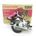 日立工機 HiKOKI 14.4V対応 125mm コードレス丸のこ マルノコ 本体のみ 外箱付 C14DSL(NN) 中古