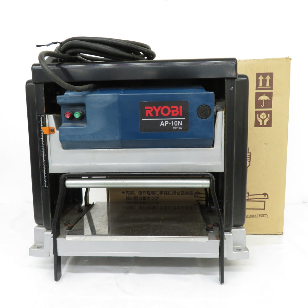 RYOBI KYOCERA 京セラ 100V 254mm 自動カンナ 外箱付 AP-10N RYOBI KYOCERA 京セラ 100V 254mm 自動カンナ 外箱付 AP-10N