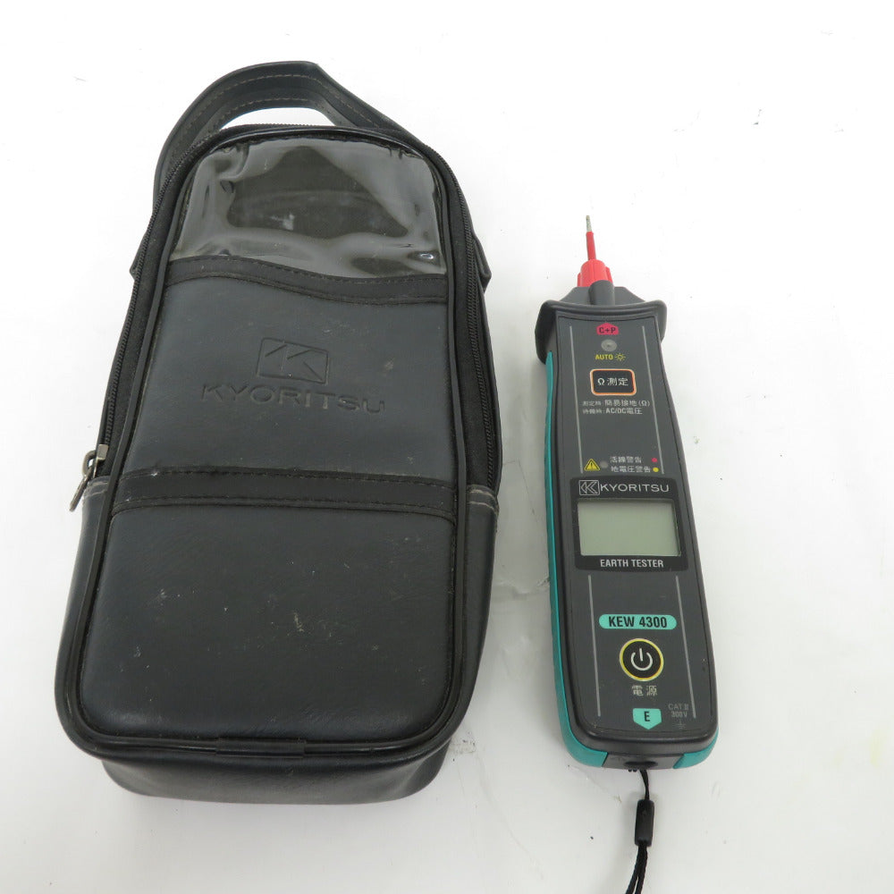 KYORITSU 簡易接地抵抗計 KEW４３００ 中古 共立電気計器 KYORITSU 簡易接地抵抗計 Bluetooth機能なしモデル