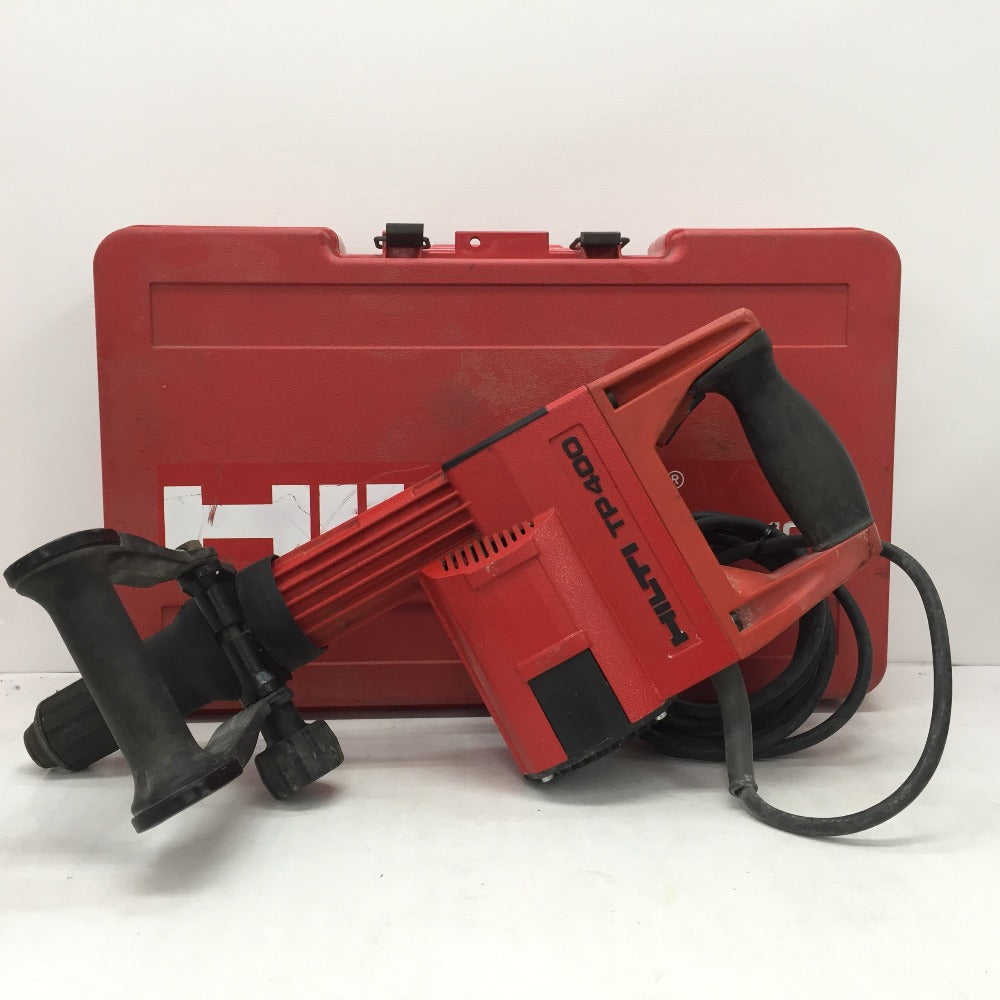 HILTI (ヒルティ) 100V 電動ブレーカー 電動ハンマ ケース付 正常動作せず パワー微弱 TP400 中古 ジャンク品 | テイクハンズ  takehands | 工具専門店 テイクハンズ