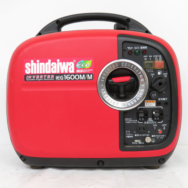 shindaiwa 新ダイワ やまびこ 1.6kVA インバータ発電機 ガソリンエンジン IEG1600M-Y/M 中古