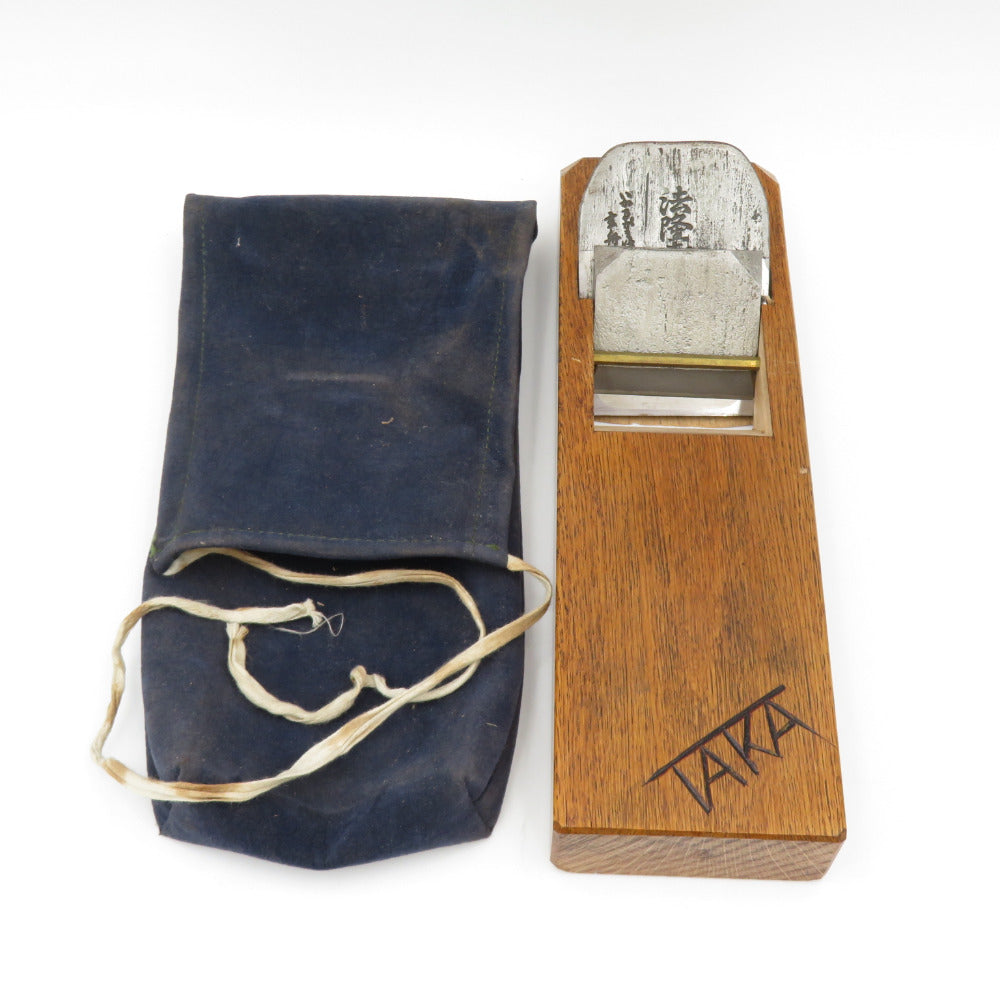 平鉋 かんな 幻舟作 法隆寺 いかるが住 身幅約71mm 削り幅約63mm 収納