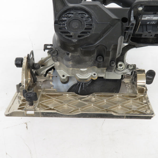 makita (マキタ) 18V対応 125mm 充電式マルノコ 無線連動非対応 黒 本体のみ HS474D 中古