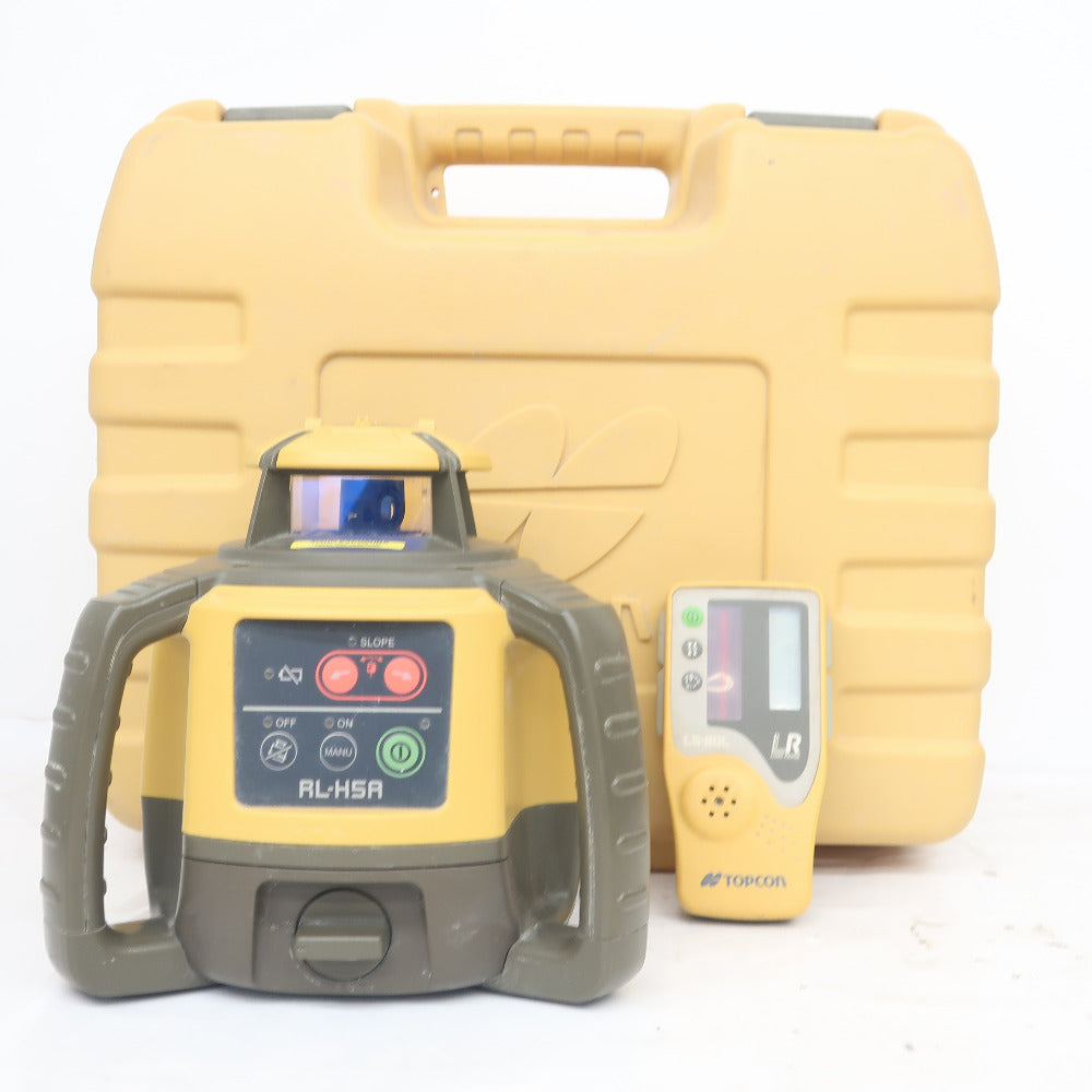 TOPCON (トプコン) ローテーティングレーザー レベルプレーナ ケース・レベルセンサー付 RL-H5A 中古 | テイクハンズ  takehands | 工具専門店 テイクハンズ