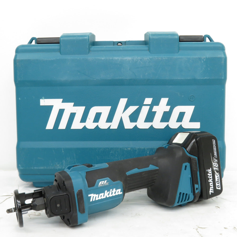 makita (マキタ) 18V 6.0Ah 充電式ボードトリマ ケース・充電器・バッテリ1個セット CO181DRG 中古 テイクハンズ  takehands 工具専門店 テイクハンズ