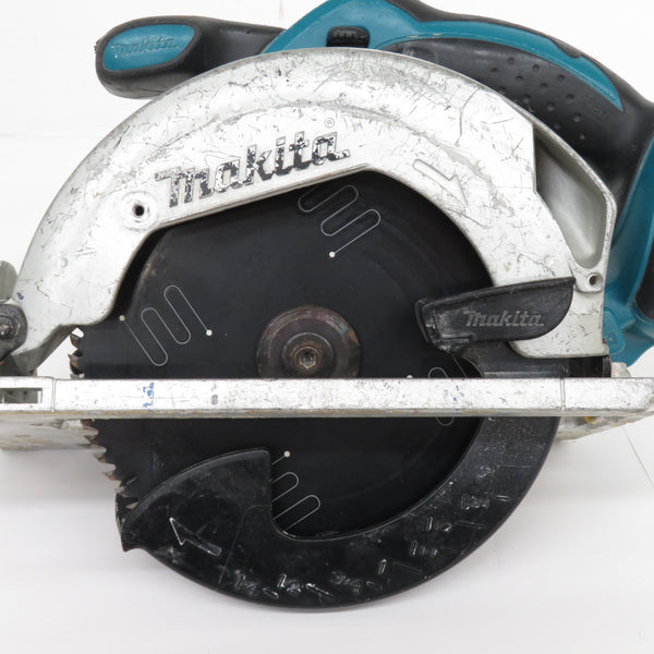 makita (マキタ) 18V対応 165mm 充電式マルノコ USA仕様 本体のみ スペーサー装着済 穴あきあり 安全カバーのバネ欠品 BSS611 中古