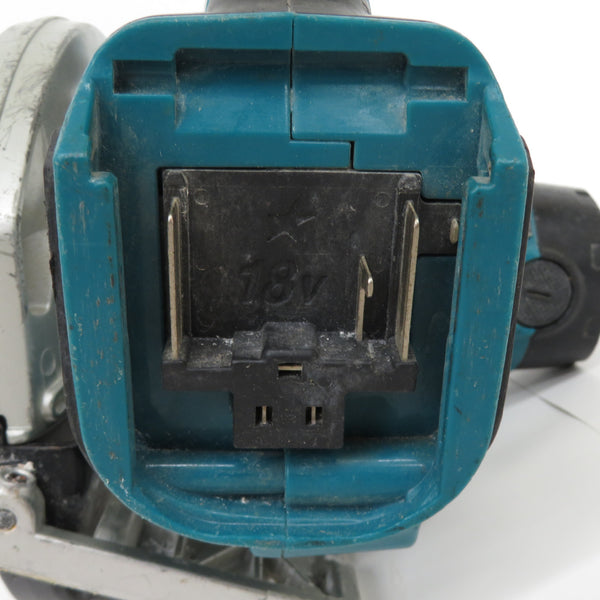 makita (マキタ) 18V対応 165mm 充電式マルノコ USA仕様 本体のみ スペーサー装着済 穴あきあり 安全カバーのバネ欠品 BSS611 中古