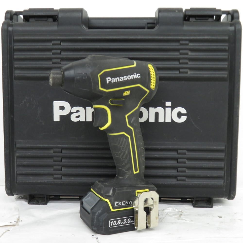 Panasonic (パナソニック) 10.8V 2.0Ah 充電インパクトドライバ 黄