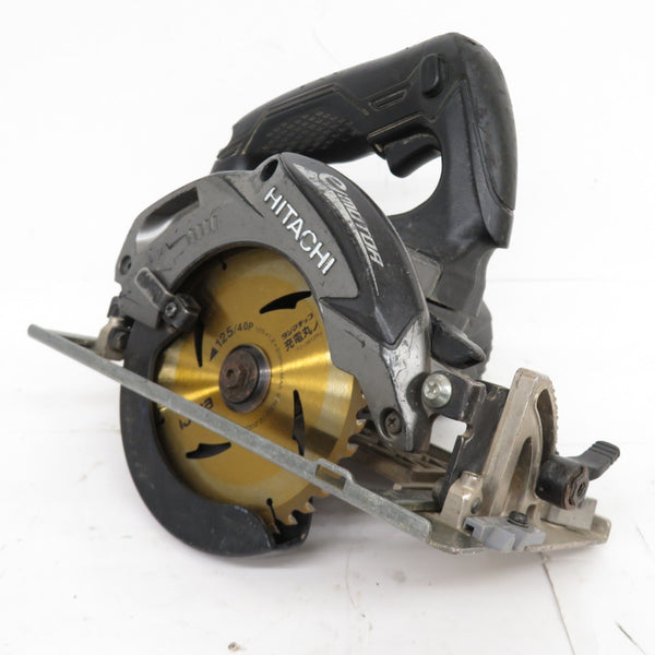 日立工機 HiKOKI ハイコーキ 14.4V 6.0Ah 125mm コードレス丸のこ マルノコ ストロングブラック 充電器・バッテリ1個付 C14DBL 中古