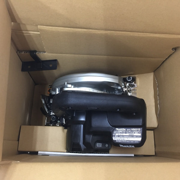 makita (マキタ) 18V対応 165mm 充電式マルノコ 黒 本体のみ HS631DZSB 未使用品